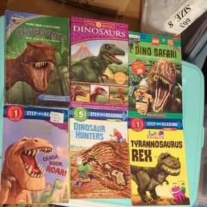 Lot Of 11 Dinosaur Books